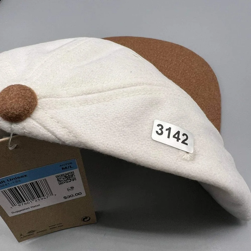Air Jordan Flight Hat Men Medium-Large Brown Jumpman Strap Back Cap New‎ M-L